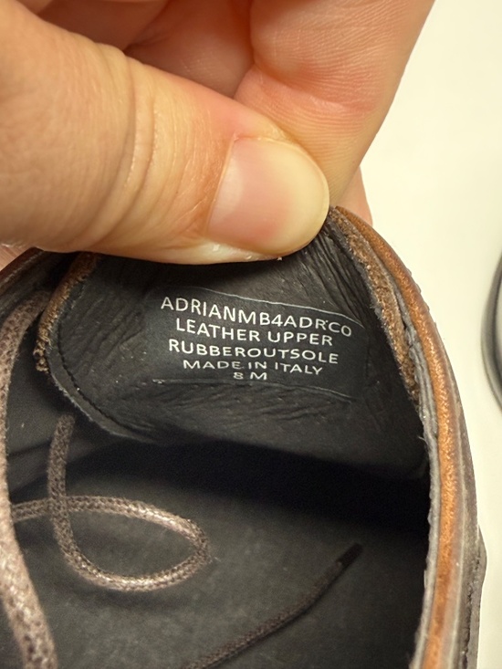 New Bruno Magli Adrian Cap Toe Oxford Brown Leather Sz 8 main image 14